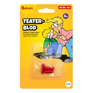 Teaterblod Ampuller