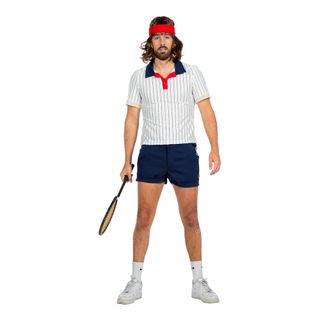 Tennisspiller Retro Herrekostume