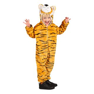 Tiger Onesie Bebis Maskeraddräkt