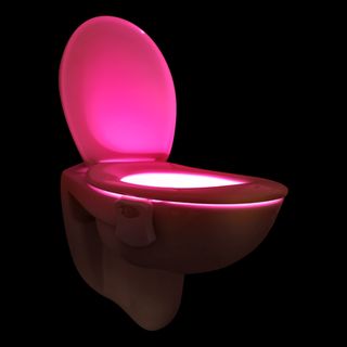 Toiletlampe med Bevægelsessensor