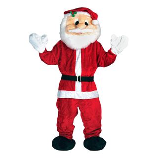 Julemandsmaskot Deluxe Kostume