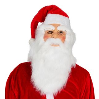 Julemandsmaske med Briller