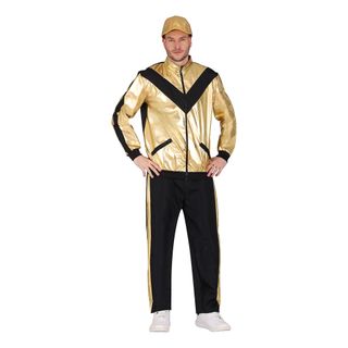 Træningsdragt Guld/Sort Kostume
