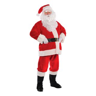 Traditionelt Julemandskostume Plys