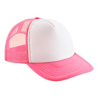 Trucker Kasket Neonlyserød