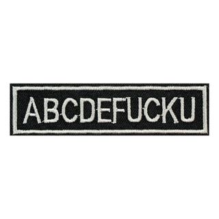 Stofmærke ABCDEFUCKU