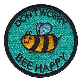Stofmærke Don't Worry, Bee Happy