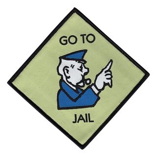 Stofmærke Go To Jail
