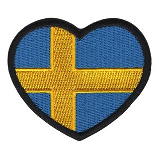 Stofmærke Hjerte Sverige