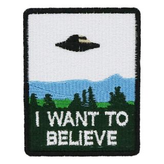 Stofmærke I Want To Believe