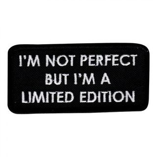 Stofmærke Im a Limited Edition