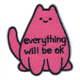 Stofmærke Kat Everything Will Be OK
