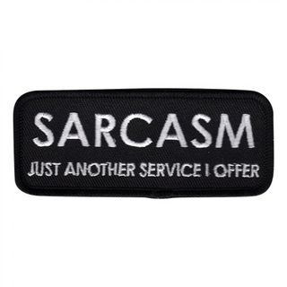 Stofmærke Sarcasm Just Another Service