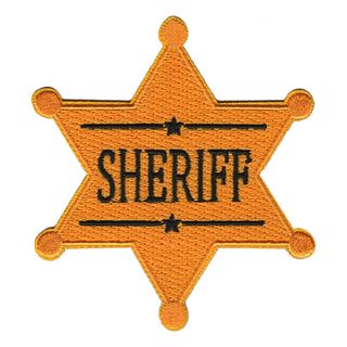 Stofmærke Sheriff-Stjerne