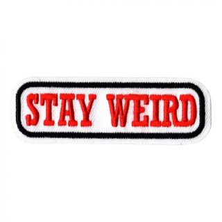 Stofmærke Stay Weird