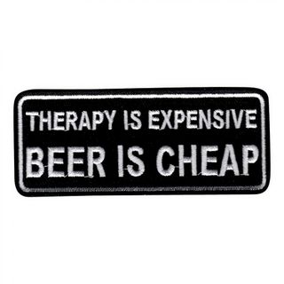 Stofmærke Therapy Is Expensive Beer Is Cheap
