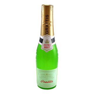 Oppustelig Champagneflaske Grattis