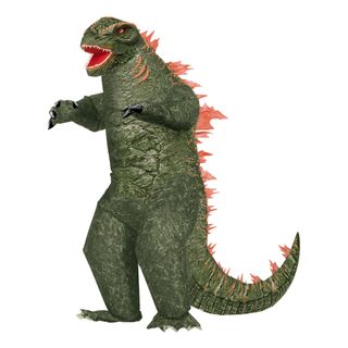Oppusteligt Mutant Dinosaur Kostume