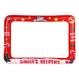 Oppustelig Photo Booth Ramme Christmas