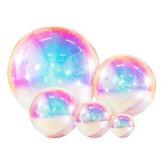 Puhallettava Iridescent-peilipallo