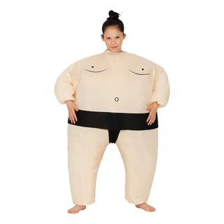 Oppblåsbar Sumo Barn Kostyme