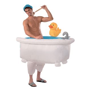 Oppusteligt Badekar Kostume