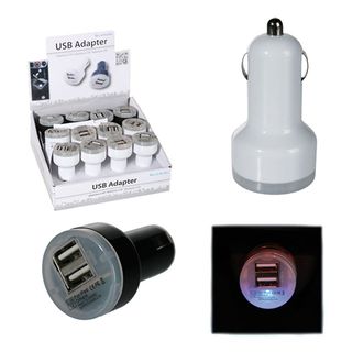 USB-Oplader til Bilen med LED