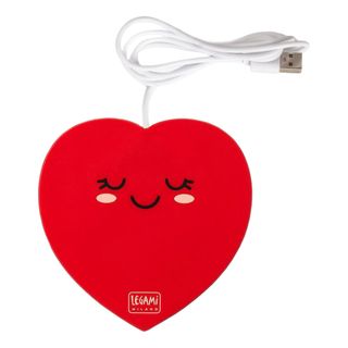 USB-krusvarmer Hjerte