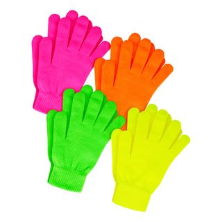 UV Neon Fingerhansker