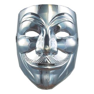V For Vendetta Silver Maske