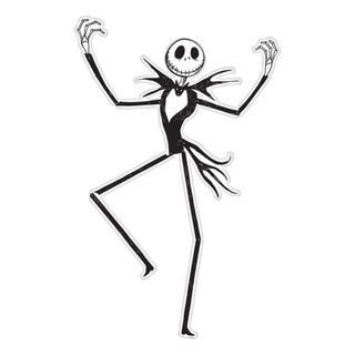 Vægdekoration Nightmare Before Christmas