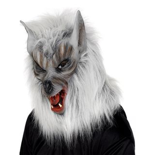 Ulvemaske med Pels