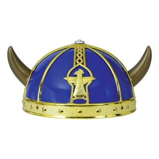 Vikingehjelm Blå