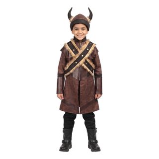 Vikingajacka med Hjälm Barn Maskeraddräkt