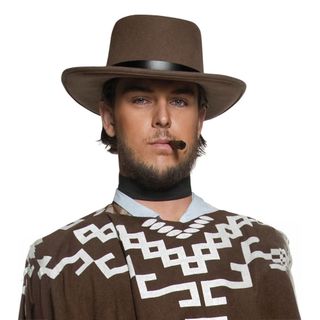 Vilde Vesten Cowboyhat Brun