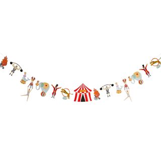 Vimpelguirlande Cirkus