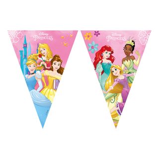 Vimpelguirlande Disneyprinsesser