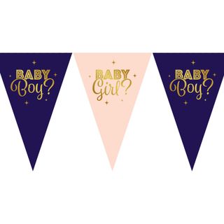 Vimpelguirlande Gender Reveal