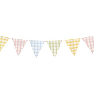 Vimpelguirlande Gingham