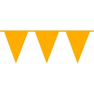 Vimpelguirlande Gul Ekstra Lang