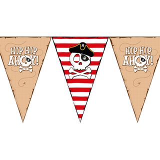 Vimpelguirlande Pirat Hip Hip Ahoy