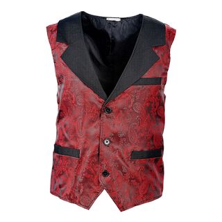 Vintage Jacquard Vest Vinrød