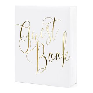 Hvid Gästbok Guest Book