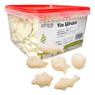 Hvide Chokoladehavdyr Økonomipakke