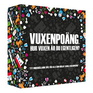 Vuxenpoäng Kysymyspeli
