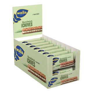 Wasa Sandwich Cheese & Chives Storpak