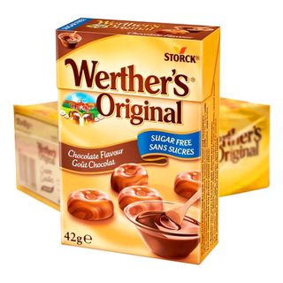 Werthers Choco Sukkerfri Storpak