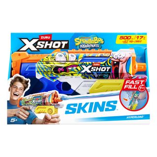 X-Shot Water SpongeBob Hyperload Water Blaster Vandpistol