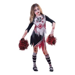 Zombie Cheerleader Børnekostume