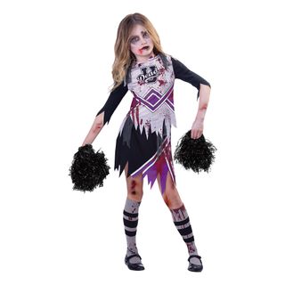 Zombie Cheerleader Lilla Børnekostume
